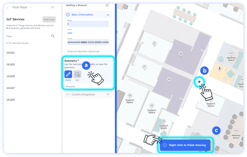 Confirm IoT devices edit